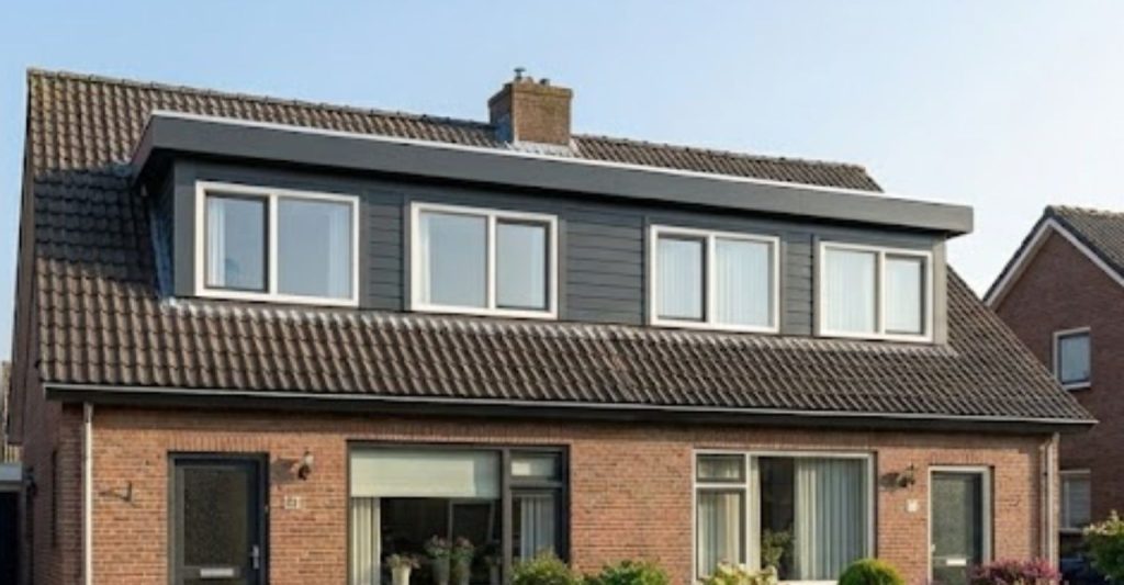 Dakkapel in Waalwijk - Houten dakkapel