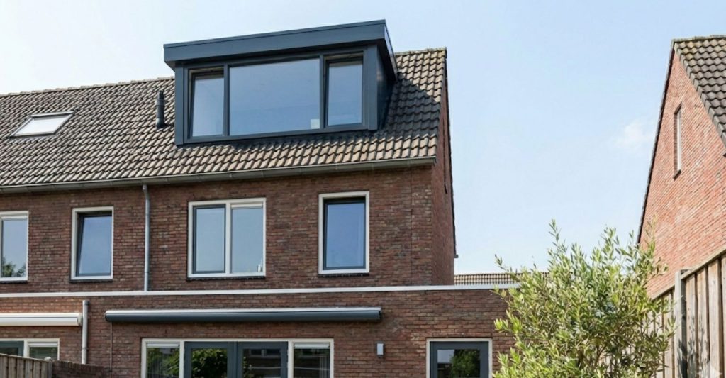 Dakkapel in Waalwijk - Kunststof dakkapel